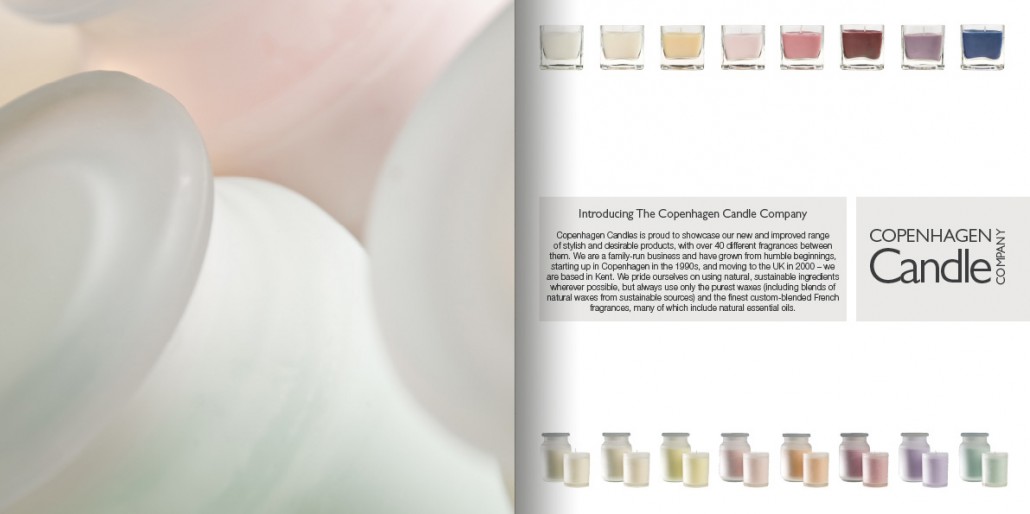 Candles Catalogue Design Walton Creative