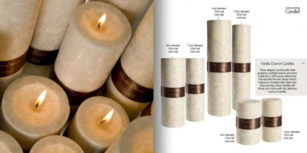 Candles Catalogue Design Walton Creative
