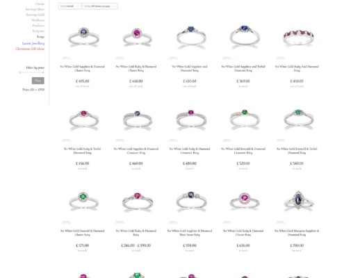 Dawes Jewellery Website Design