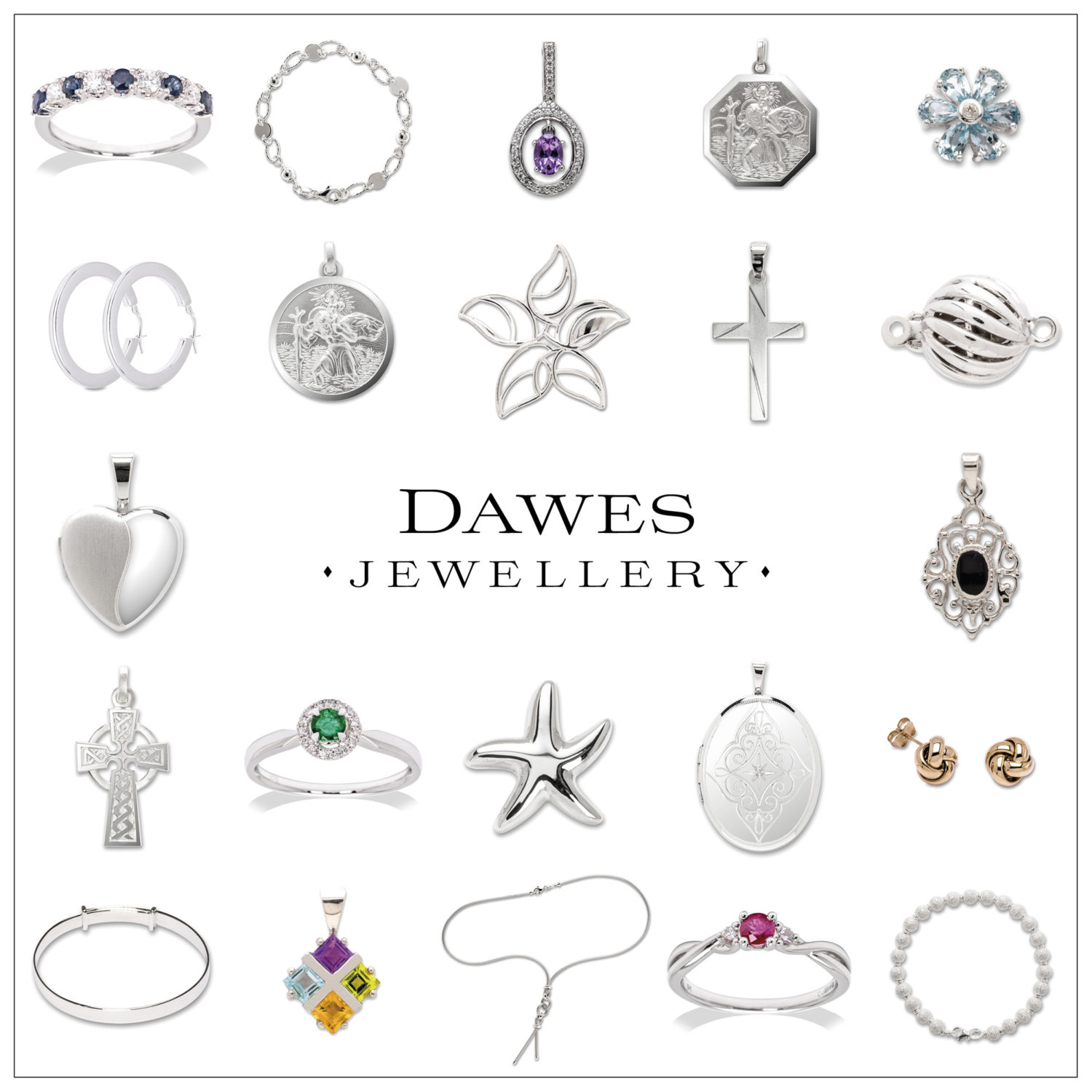Dawes Jewellery Square Designs