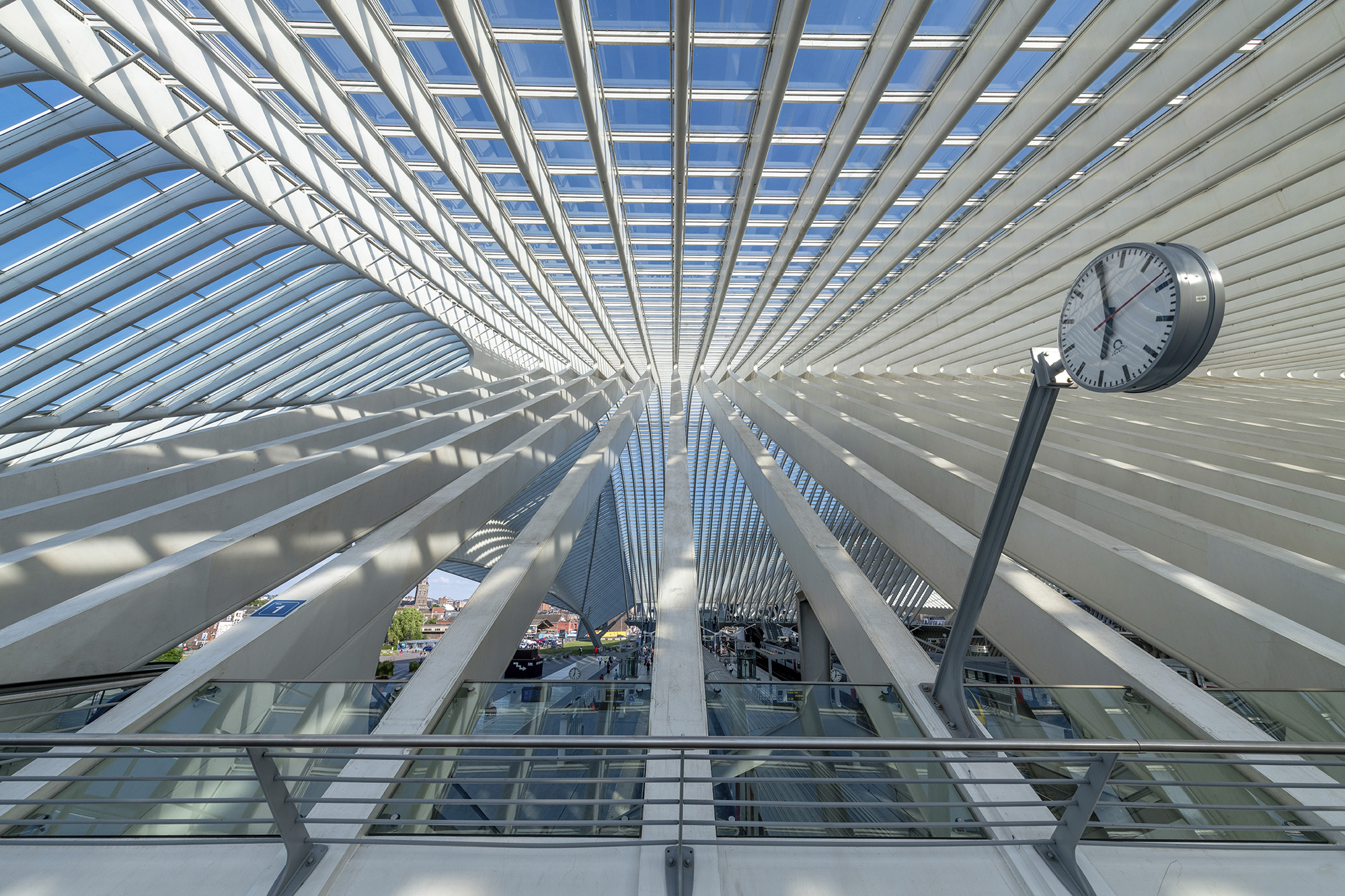 Liege Guillemins Intercity Railway Station by Santiago Calatrava