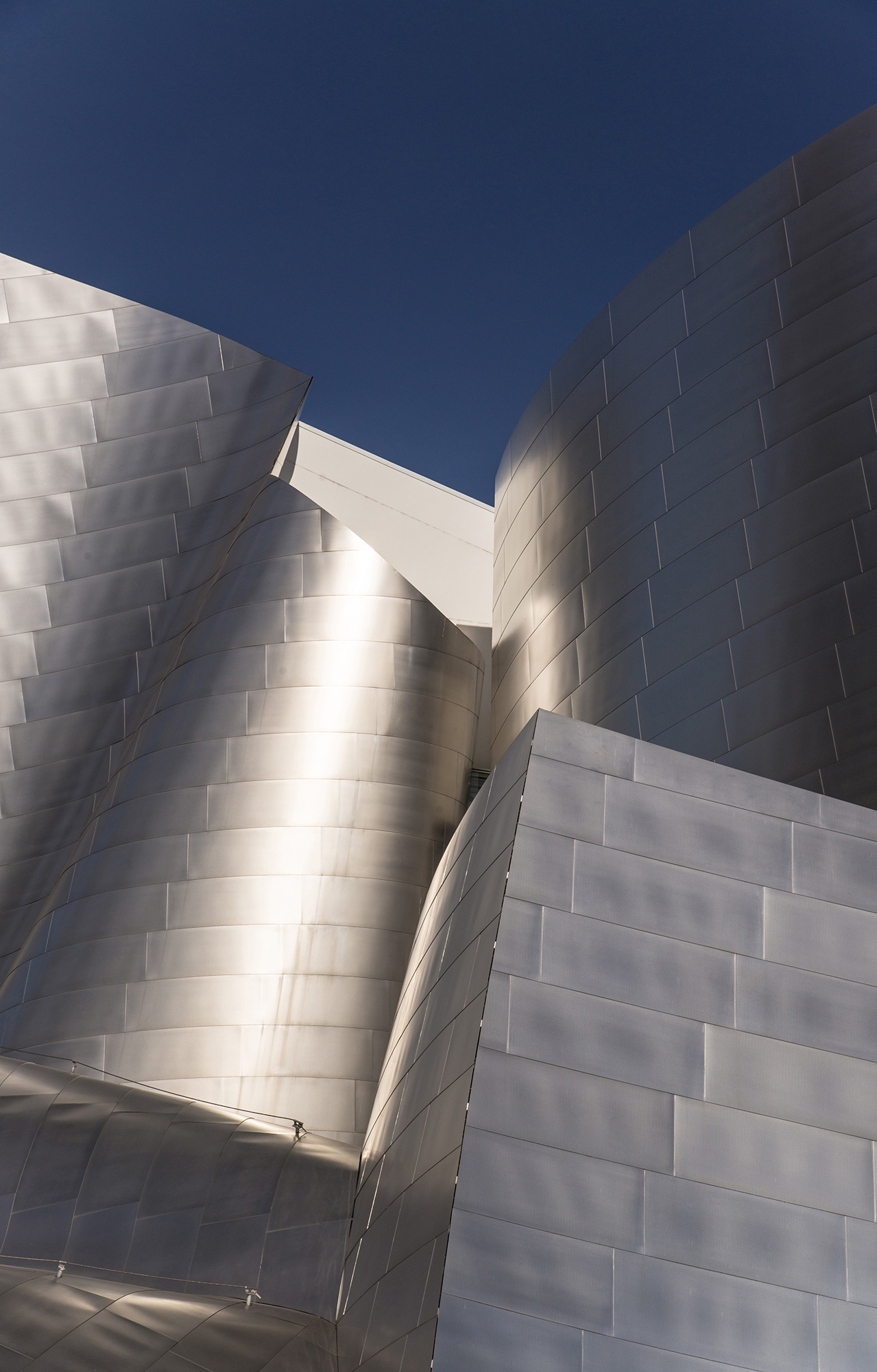 Walt Disney Concert Hall in Los Angeles, by architect Frank Gehry