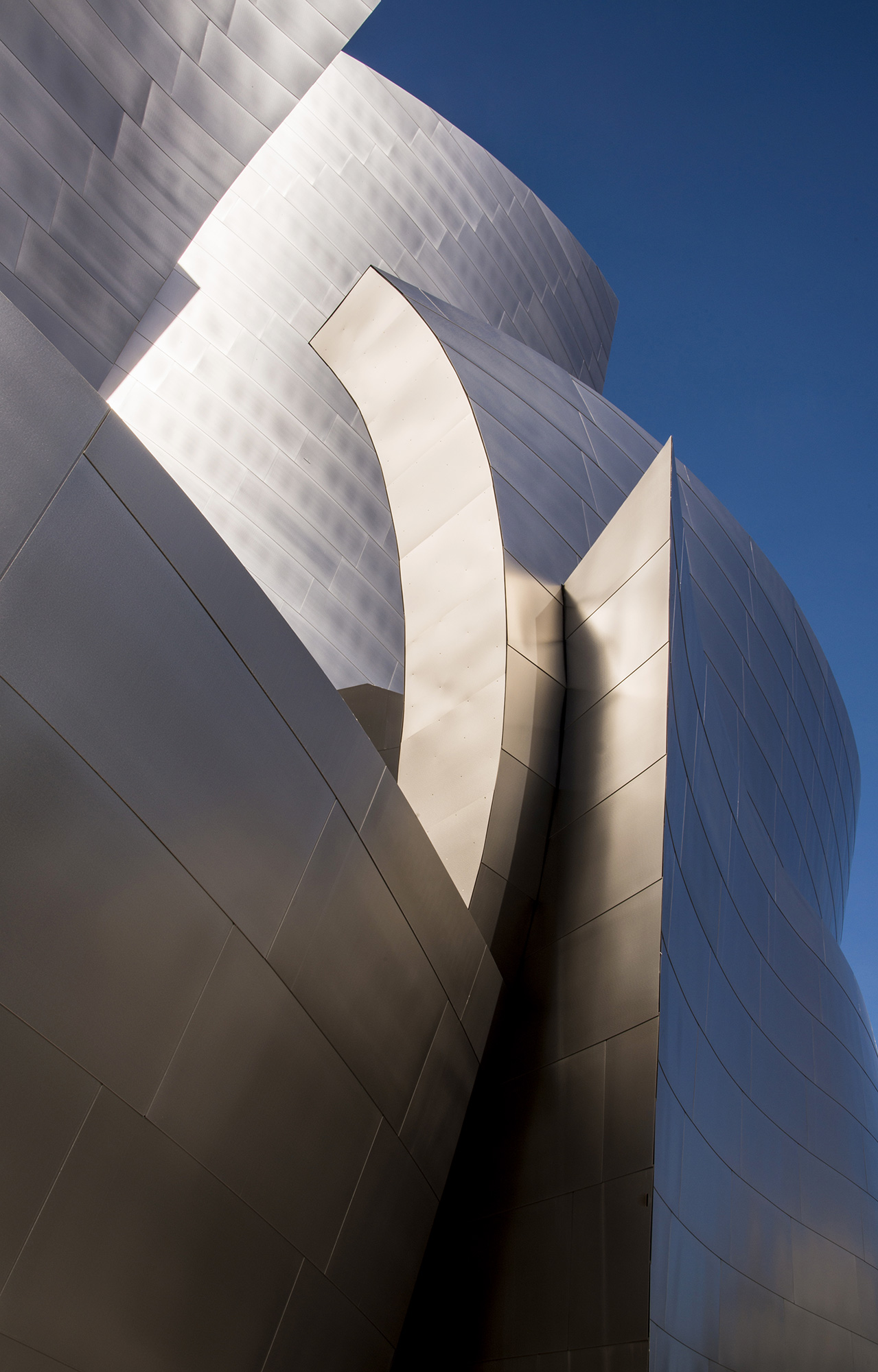 Walt Disney Concert Hall in Los Angeles, by architect Frank Gehry