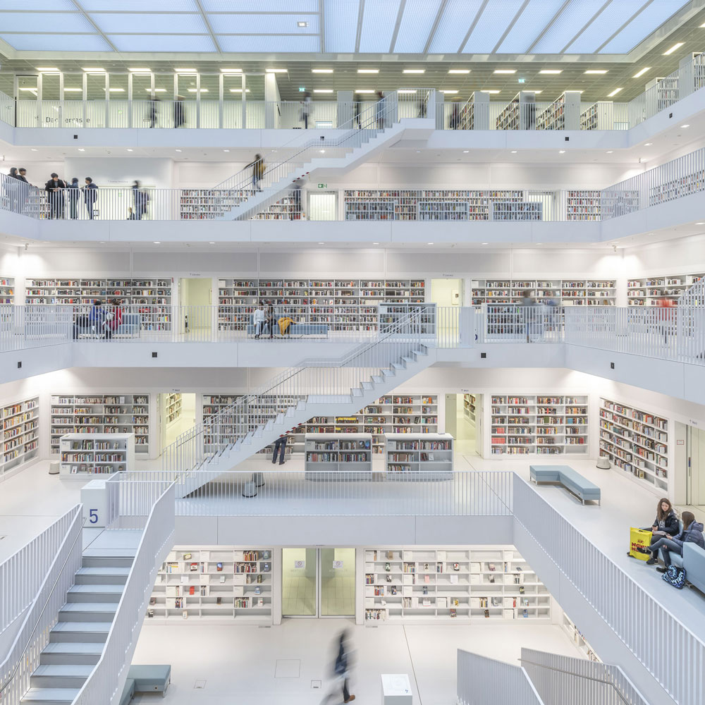 Stuttgart Library Interior