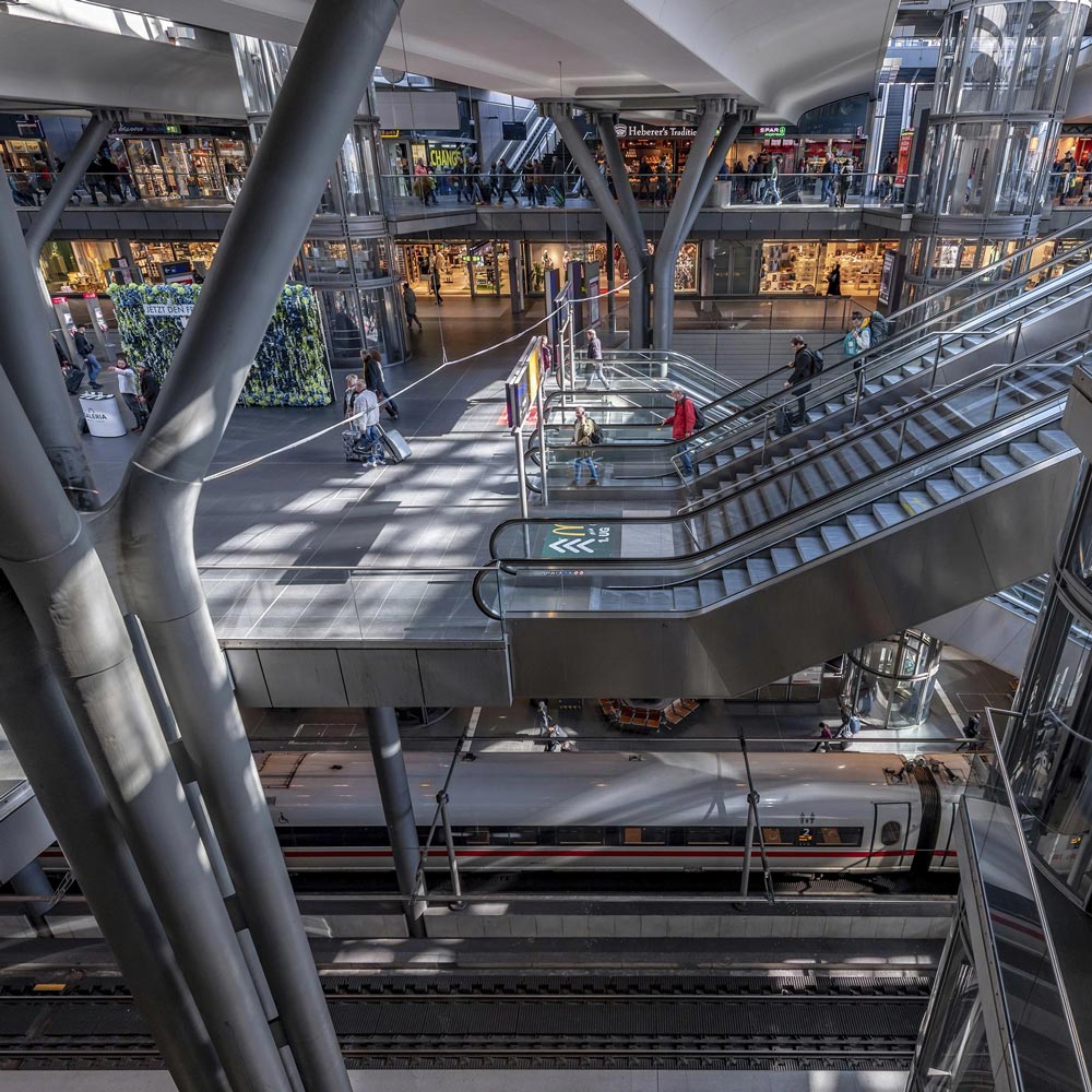 Berlin Hauptbahnhof Station shot by WaltonCreative