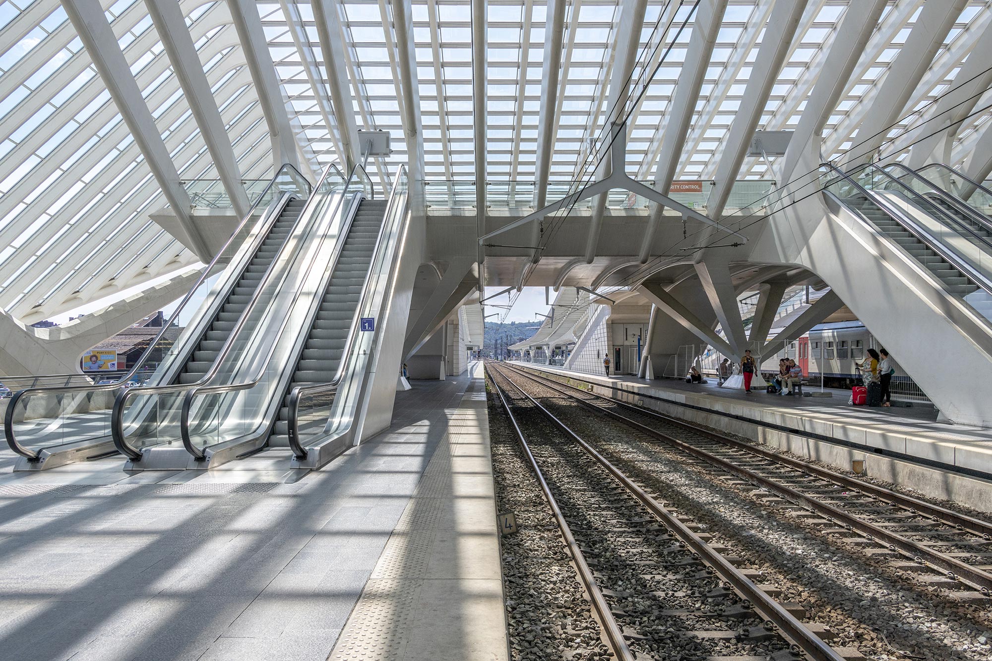 Liege Guillemens Station by Santiago Calatrava