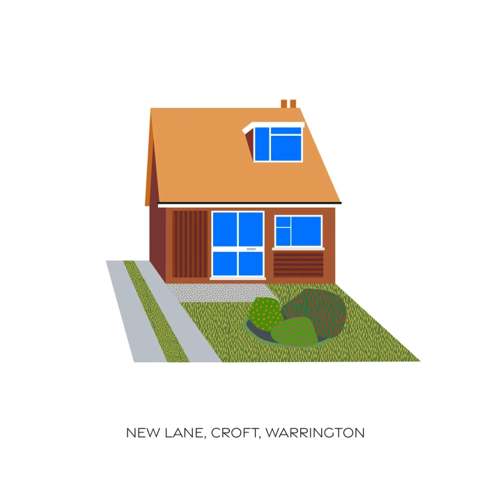 32 New Lane, Croft, Cheshire, illustration