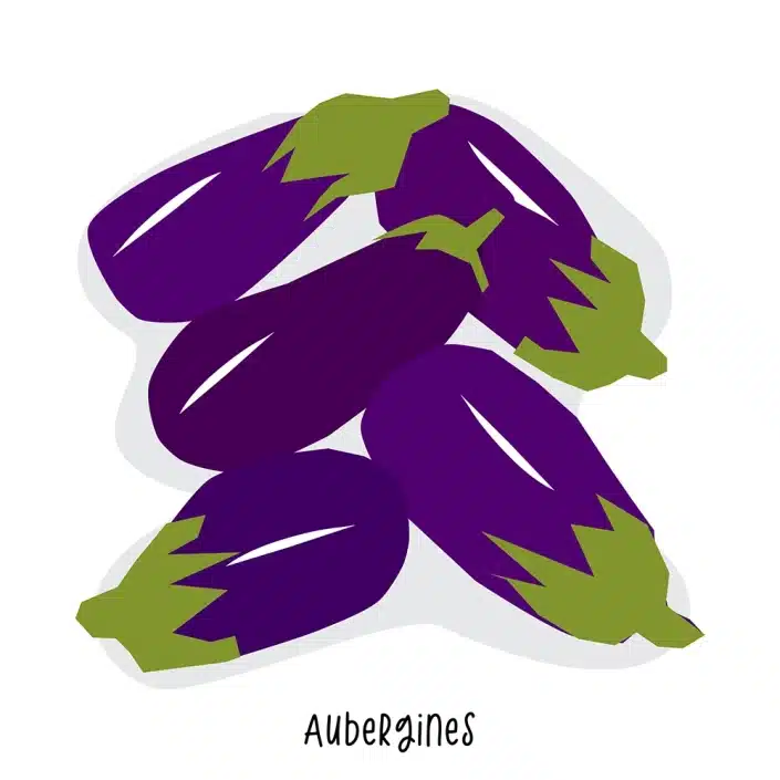 Grocery Store Aubergines