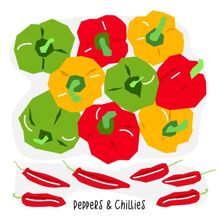 Grocery Store Peppers & Chillies